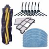  Đối với ILIFE V7 / V7S / V7S Pro Sweeper Phụ kiện Bộ lọc Roll Brush Side Brush Lau Set 
