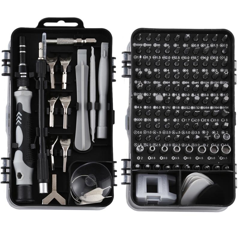 Kit de Destornilladores Electrónicos 115PCS: ¡Tu Solución Completa para Reparaciones! - Kit destornilladores electrónica 115PCS