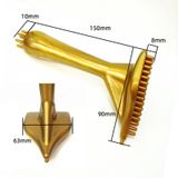  Five Elements Meridian Brush Máy mát xa ngực Liệu pháp từ tính Bàn chải ấm Công cụ cạo 