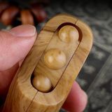  Chuỗi hạt Phật giáo Lăn tự động cảm ứng màn hình kỹ thuật số Máy đếm điện tử (Gỗ đàn hương) 