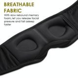  Mặt nạ mắt thông minh Bluetooth có thể tháo rời VG014 Du lịch Nap Music Sleep Mask (Xám) 