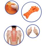  Shiatsu Massage Lumbar Spine Làm dịu Đệm massage (Cam) 