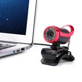  HXSJ A859 480P Khóa học mạng máy tính Máy ảnh Video Máy ảnh USB Tích hợp Micrô hấp thụ âm thanh (Đỏ) 