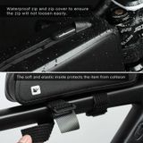  Rhinowalk Xe đạp Chùm tia phía trước Túi chống nước Điện thoại di động phía trước Túi yên xe Thiết bị cưỡi 