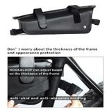  Rhinowalk Xe đạp Chùm phía trước Túi tam giác TPU Chống thấm nước Xe đạp leo núi Túi yên cưỡi đường dài (Nhỏ 2,2L) 