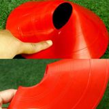  10 PCS Huấn luyện bóng đá Dấu hiệu Đĩa Hình nón Thiết bị huấn luyện bóng đá chướng ngại vật (Xanh huỳnh quang) 
