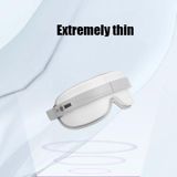  Máy mát xa mắt Máy mát xa nén nóng Thiết bị chăm sóc mắt Bluetooth (Xanh xám bạc) 