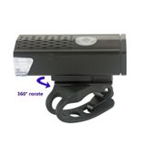  Đèn pha sạc USB cho xe đạp Thiết bị đạp xe, Màu: Đen 2255 Ánh sáng + Đèn hậu 928 đỏ 