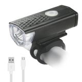  Đèn pha sạc USB cho xe đạp Thiết bị đạp xe, Màu: Đen 2255 Ánh sáng + Đèn hậu 928 đỏ 
