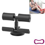  Máy tập cơ bụng hút-cup Sit-up Aid Gia dụng Áo ghi lê, Kiểu dáng: Không có dây rút (Đen) 