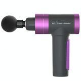  Súng massage cơ Fascia Gun có thể sạc lại USB AISZG, Kiểu dáng: Phiên bản cuối cùng (Màu tím) 