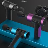  Súng massage cơ Fascia Gun có thể sạc lại USB AISZG, Kiểu dáng: Phiên bản Extreme (Tím) 