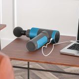  Súng massage cơ Fascia Gun có thể sạc lại USB AISZG, Kiểu dáng: Phiên bản Extreme (Tím) 