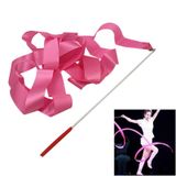  5 CÁI 4 m Màu sắc nghệ thuật Thể dục Ruy băng Đạo cụ khiêu vũ Đồ chơi trẻ em (Hồng) 