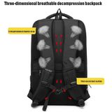  Túi đựng máy tính chống trộm dành cho doanh nhân Ozuko 9318 Balo thể thao ngoài trời dành cho sinh viên có cổng sạc USB bên ngoài (Màu nâu) 