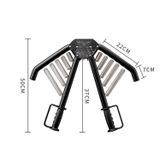  Bốn bánh răng Thiết bị luyện tập sức bền cánh tay đa chức năng có thể điều chỉnh công suất, Đặc điểm kỹ thuật: 30/40/50/60KG 