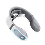  Máy nén khí nóng đa chức năng Pulse Máy mát xa vai và cổ Máy mát xa cổ, Kiểu dáng: Hai đầu (Trắng) 