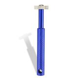  2 PCS Golf Grooving Head Sharpening Dụng cụ hợp kim hình nêm mạnh (Xanh lam) 