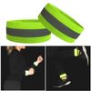  Băng phản quang Độ nhìn thấy cao Dây đeo tay đàn hồi Thể thao ngoài trời Chạy xe đạp Cảnh báo ban đêm Dây đeo cổ tay (Xanh lục) 