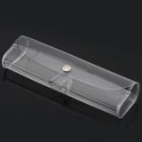  2 PCS Kính đọc Pha lê Vỏ PVC trong suốt Hộp đựng kính phân cực bằng nhựa (trong suốt) 