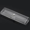  2 PCS Kính đọc Pha lê Vỏ PVC trong suốt Hộp đựng kính phân cực bằng nhựa (trong suốt) 
