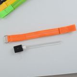  Đèn LED thể thao ban đêm nylon Vòng đeo tay ánh sáng, Đặc điểm kỹ thuật: Phiên bản sạc USB (màu xanh) 