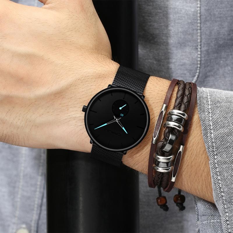 CRRJU: Reloj de Lujo para Hombre - Crrju Reloj Cuarzo Hombre De Lujo