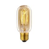  E27 40W Retro Edison Light Bulb Filament Cổ điển Bóng đèn sợi đốt Ampoule, AC 220V (T45 Filament) 