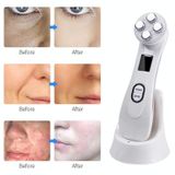  Radio Mesotherapy Điện di Face Beauty Pen Tần số vô tuyến LED Photon Trẻ hóa da mặt Xóa nếp nhăn (Trắng ngọc trai) 