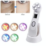  Radio Mesotherapy Điện di Face Beauty Pen Tần số vô tuyến LED Photon Trẻ hóa da mặt Xóa nếp nhăn (Trắng ngọc trai) 
