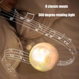  Aurora Igloo Star Projector Lamp 3D Starry Sky LED Night Light Music Box Version (Gấu Bắc Cực) 