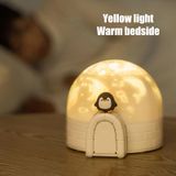  Aurora Igloo Star Projector Lamp 3D Starry Sky LED Night Light Music Box Version (Gấu Bắc Cực) 