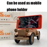  A9 Hình dạng hạt gỗ cổ điển Hình dạng xe hơi cổ điển Bluetooth Loa siêu trầm Đài phát thanh Di động Điện thoại di động Chân đế Loa mini (Rose Pear) 