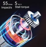  Fascia Gun Pocket Electric Shock Gun Súng massage cơ, Đặc điểm kỹ thuật: MiniA (Silver) 