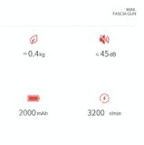  Fascia Gun Pocket Electric Shock Gun Súng massage cơ, Đặc điểm kỹ thuật: MiniA (Silver) 