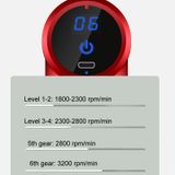  Fascia Gun Pocket Electric Shock Gun Súng massage cơ, Đặc điểm kỹ thuật: Classic Mini (Red) 