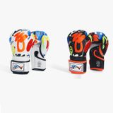  BN BN-TY1915 6OZ Graffiti Găng tay đấm bốc dành cho trẻ em Găng tay đấm bốc Sanda (Trắng) 