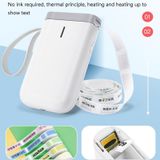  Máy in nhãn nhiệt NIIMBOT D11 Máy in nhãn dán điện thoại di động cầm tay Bluetooth, Model: D11 + 3 Cuộn nhãn trắng 