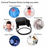  Thời trang Di động Giảm Đau Cổ Võng Thư giãn Cổ Massager Bọt Ngủ Ngủ Gối Đệm Cho Văn Phòng Tại Nhà (Đen + Xám Đậm) 