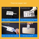  Nhãn nhiệt giấy tự dính giấy cố định tài sản thẻ quần áo giá thẻ cho niimbot B21 / B3S, kích thước: 45x15mm 460 tờ 