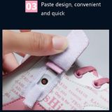  Giày trượt băng trẻ em hai bánh E68 Giày có bánh xe nhẹ có thể sạc lại, Size: 30 (Hồng) 