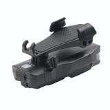  Đèn chiếu sáng dành cho xe đạp 500LM Giá đỡ điện thoại di động đa chức năng Đèn trước đi xe có còi 4000 mAh (Đen) 