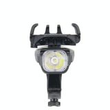  Đèn chiếu sáng dành cho xe đạp 500LM Giá đỡ điện thoại di động đa chức năng Đèn chiếu sáng phía trước có còi 2400 mAh (Đen cam) 