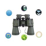  Ống nhòm ngoài trời Luxun 20X50 Ánh sáng yếu Tầm nhìn ban đêm Ống nhòm công suất cao không hồng ngoại (Đen) 