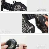  Máy mát xa chân mini MLR-125 Máy mát xa chân cho người già EMS Máy mát xa chân thư giãn tại nhà, Hình dạng: Đen (Pin) 