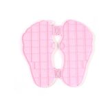  Máy mát xa chân mini MLR-125 Máy mát xa chân cho người cao tuổi EMS Máy mát xa chân thư giãn tại nhà, Hình dạng: Màu hồng (có thể sạc lại) 