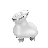  Máy mát xa da đầu Dụng cụ làm đẹp bằng điện Đa chức năng Dụng cụ vật lý trị liệu rung động đầu gối (Trắng) 