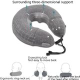 Gối mát xa cột sống cổ PL60 Gối mát xa cột sống cổ PL60 Gối cổ hình chữ U bơm hơi (Xám) 