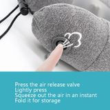  Gối mát xa cột sống cổ PL60 Gối mát xa cột sống cổ PL60 Gối cổ hình chữ U bơm hơi (Xám) 