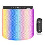  EMS Đệm massage chân đầy màu sắc Máy mát xa chân xung Máy mát xa chân Châm cứu thông minh Đệm mát xa chân với điều khiển từ xa 